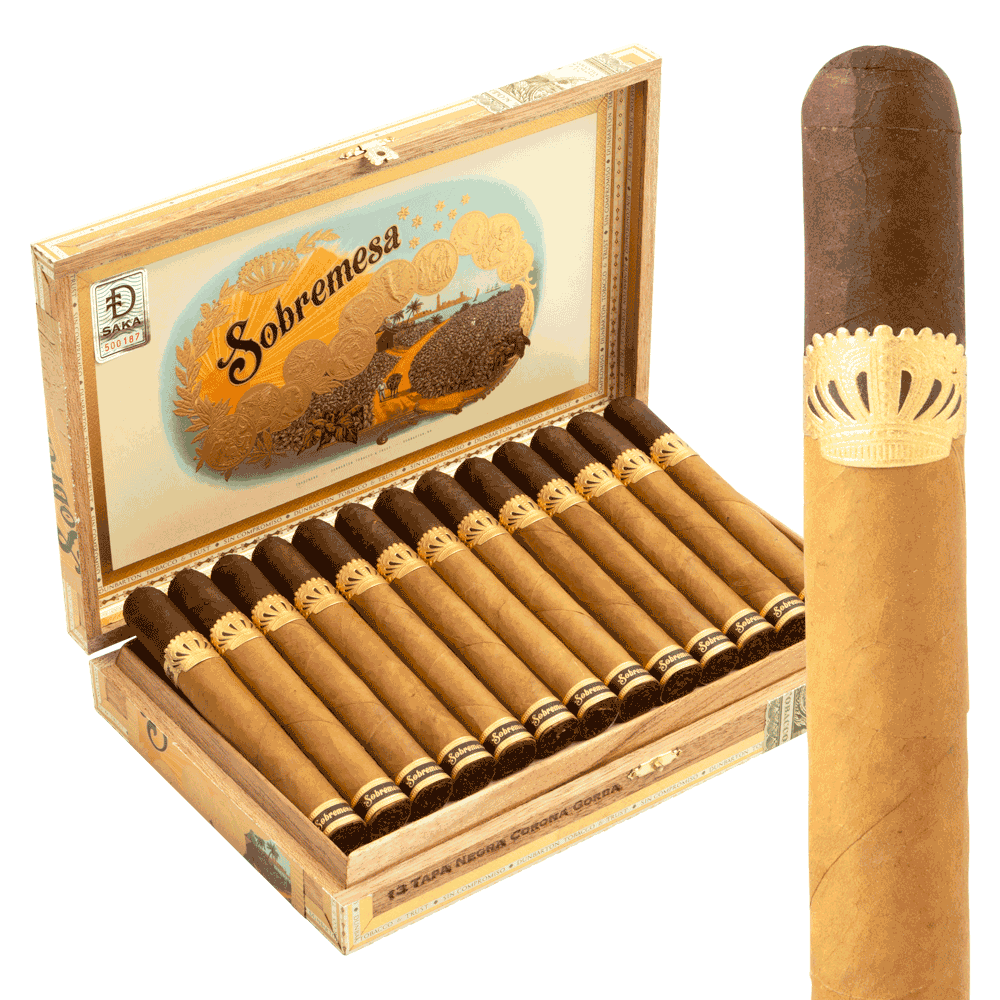 Sobremesa Tapa Negra - Corona Gorda